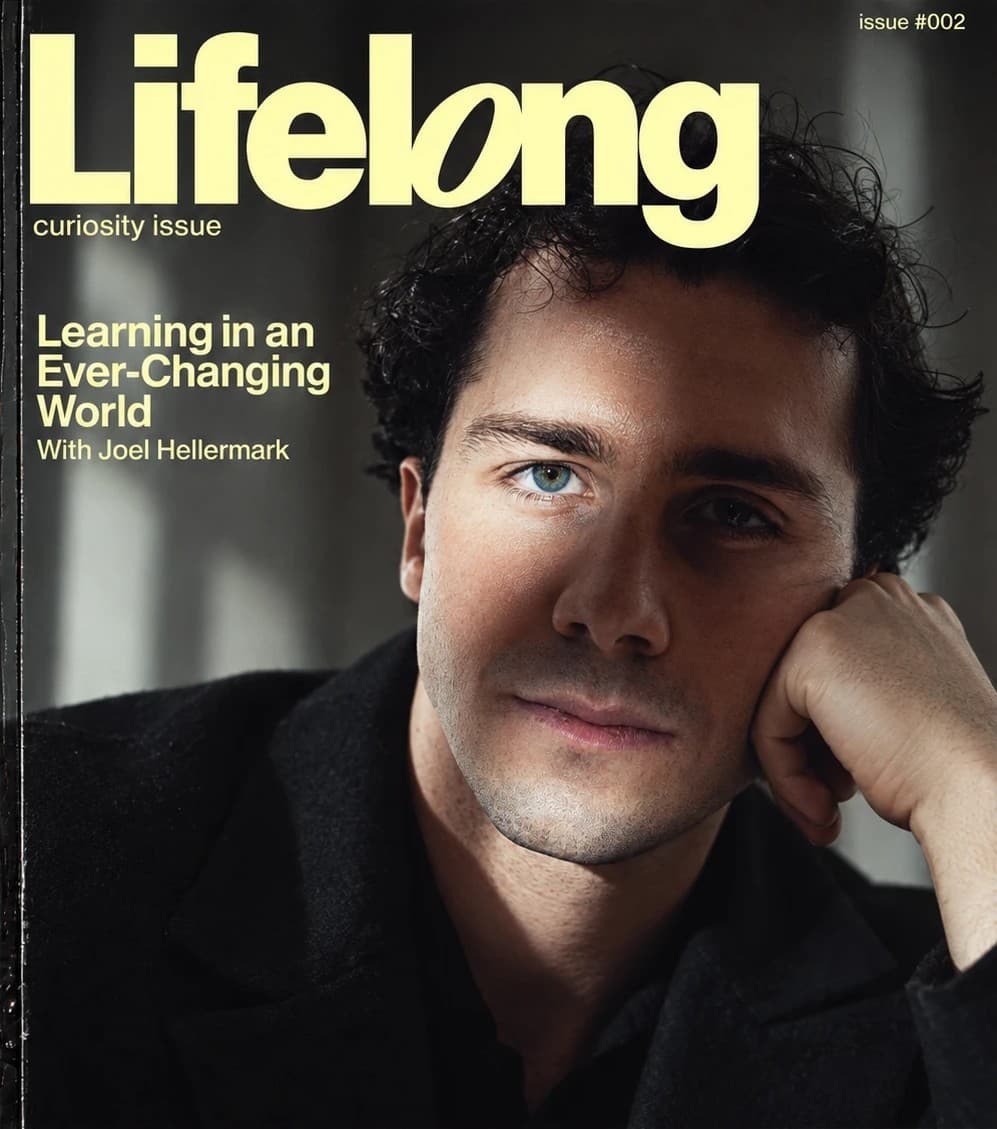 Lifelong Curiosity cover: Learning in an Ever-Changing World, with Joel Hellermark